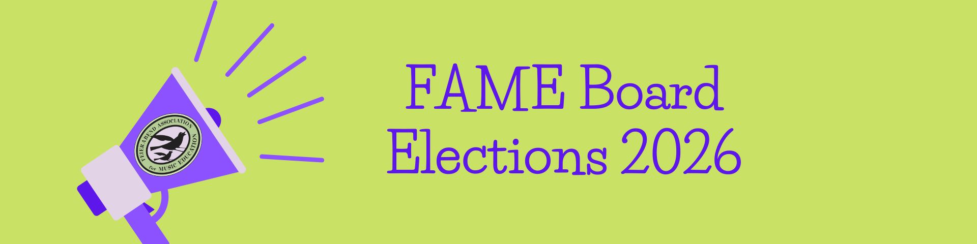 FAME Board Elections 2026