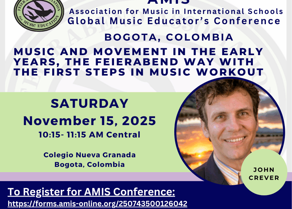 Music and Movement in the Early Years, the Feierabend Way with the First Steps in Music Workout