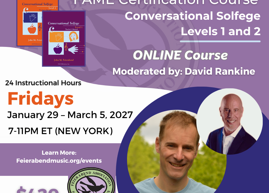 Conversational Solfege Levels 1 and 2