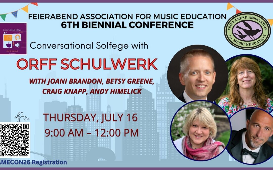 CONFERENCE 2026 SESSION: ORFF SCHULWERK – THURSDAY