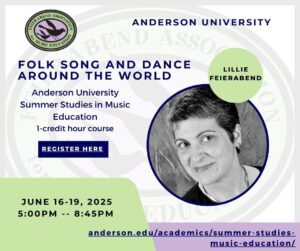 Folk song and dance round the world with Lillie Feierabend