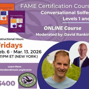 Conversational Solfege Levels 1 & 2 (Online Certification Course) tile